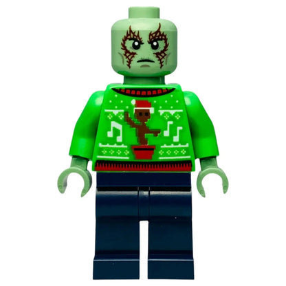 LEGO Super Heroes Minifigur Drax im Holiday Sweater - sh0837 Spiele Pirat