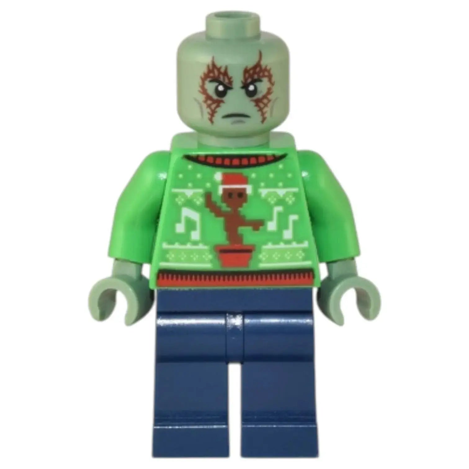 LEGO Super Heroes Minifigur Drax im Holiday Sweater - sh0837 Spiele Pirat