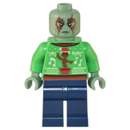 LEGO Super Heroes Minifigur Drax im Holiday Sweater - sh0837 Spiele Pirat