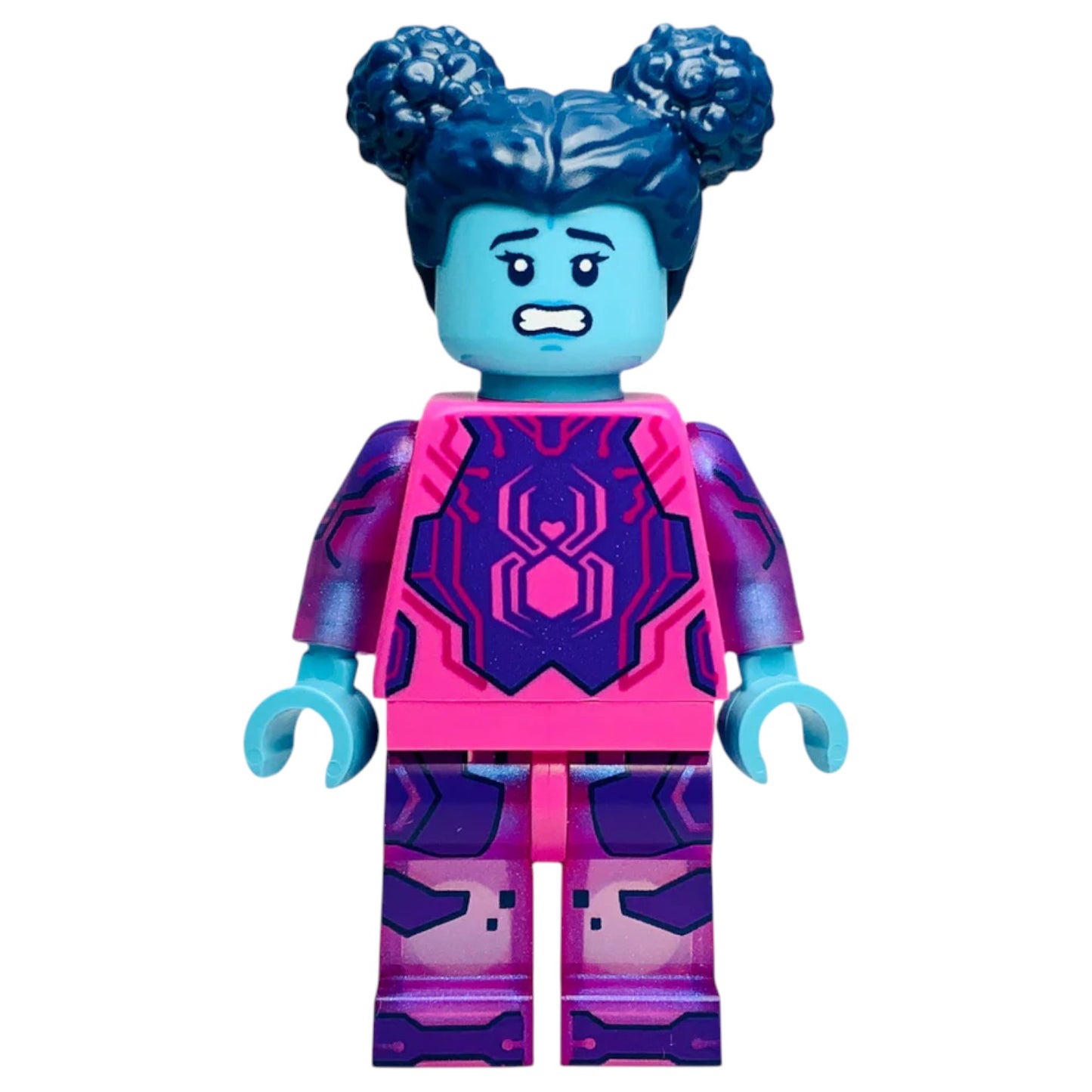 LEGO Super Heroes Minifigur Margo Kess Spider-Byte - colspi09