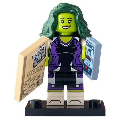 LEGO Super Heroes Minifigur Serie Marvel She-Hulk - colmar17 Spiele Pirat