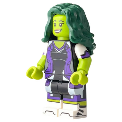 LEGO Super Heroes Minifigur Serie Marvel She-Hulk - colmar17 Spiele Pirat