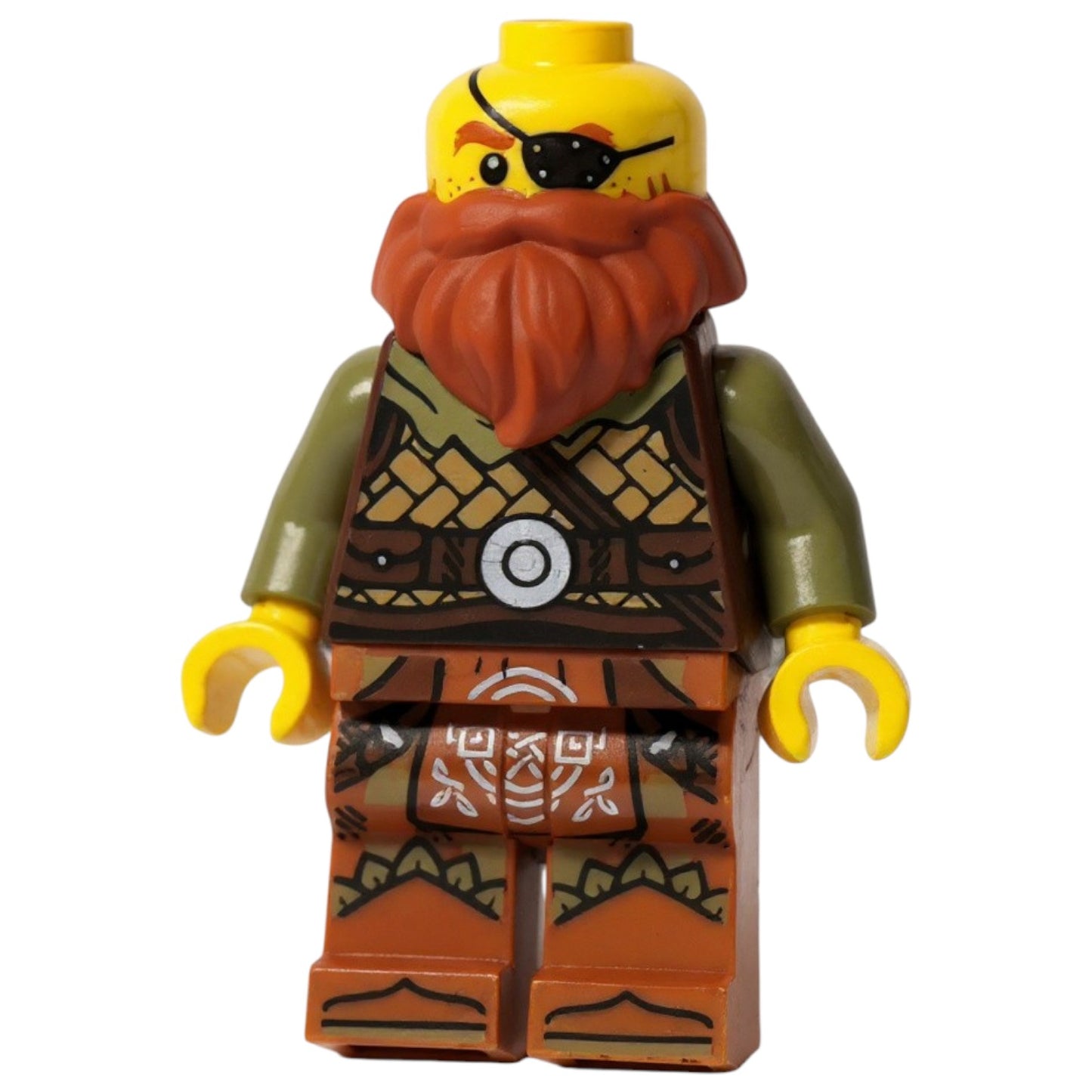 LEGO Vikings Minifigur Eigenkreation Wikinger Eirik Axtfaust Viking-Dragon-Ship