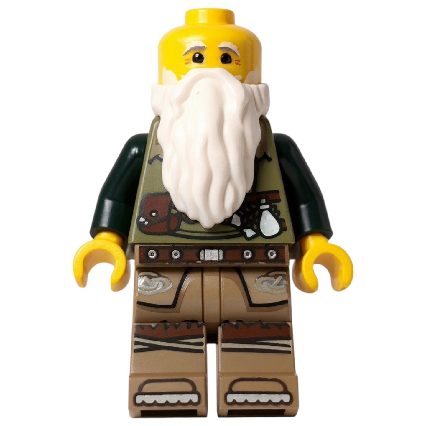 LEGO Vikings Minifigur Eigenkreation Wikinger Leif Speerbart Viking-Dragon-Ship