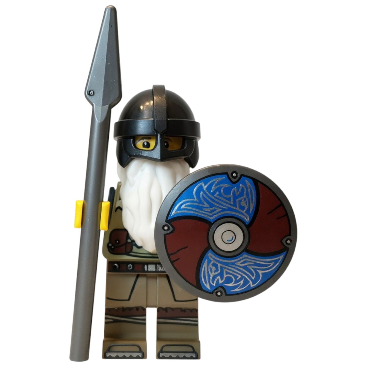 LEGO Vikings Minifigur Eigenkreation Wikinger Leif Speerbart Viking-Dragon-Ship