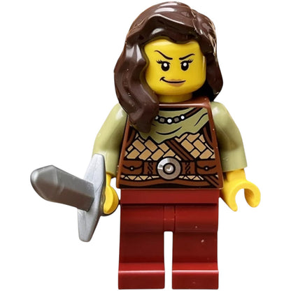 LEGO Vikings Wikinger Krieger Weiblich - vik041