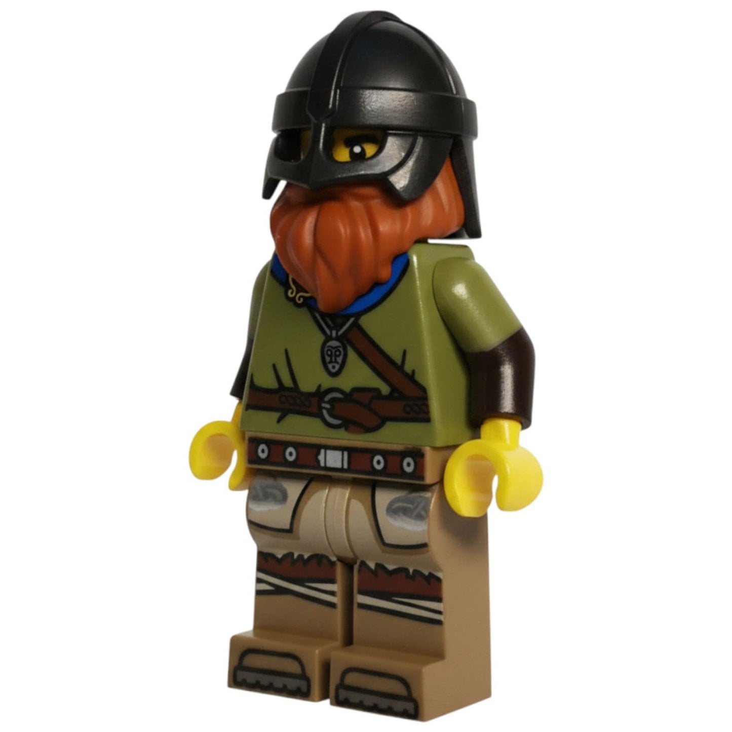 LEGO Vikings Wikinger Minifigur Eigenkreation Krieger Bjorn Eisenbart