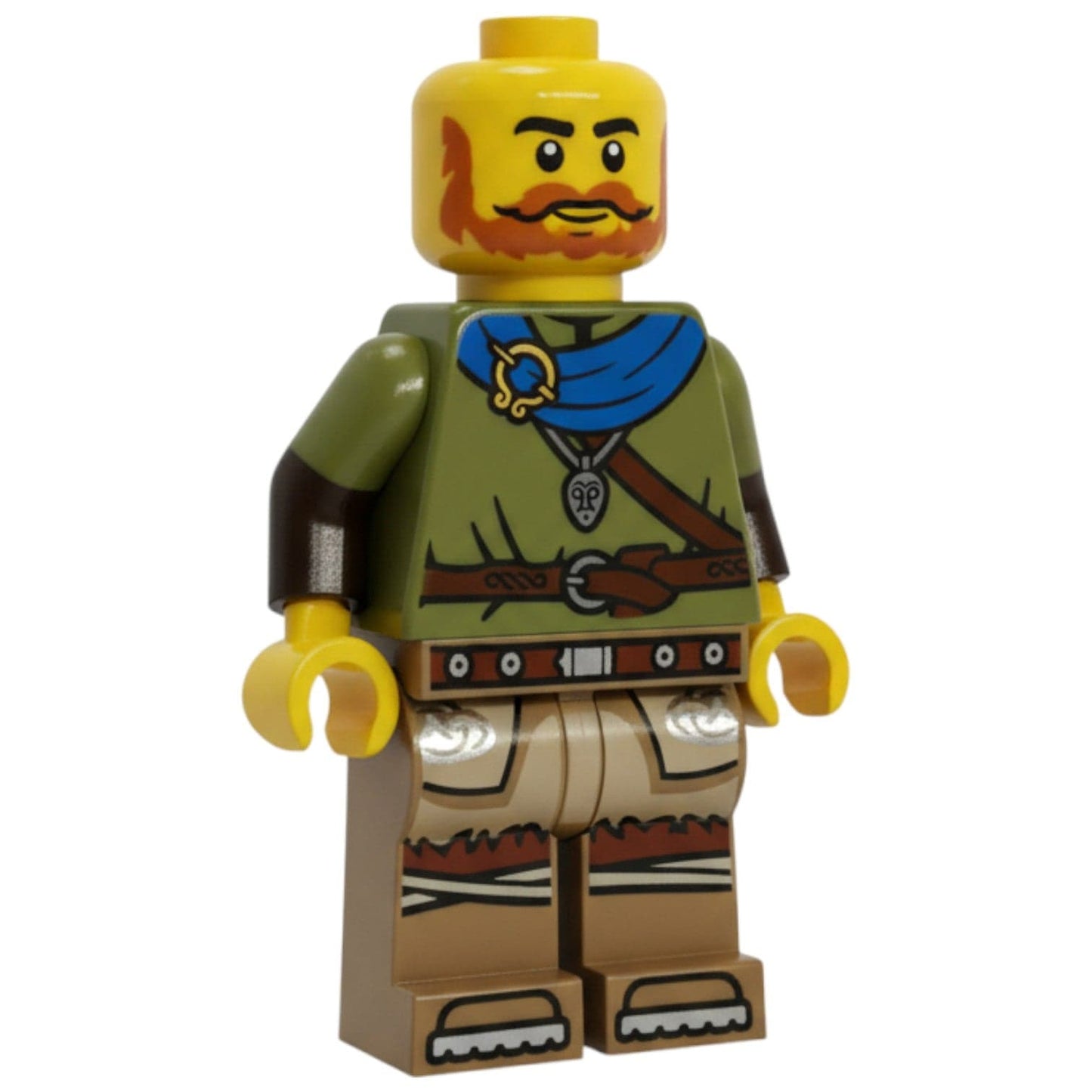 LEGO Vikings Wikinger Minifigur Eigenkreation Krieger Bjorn Eisenbart