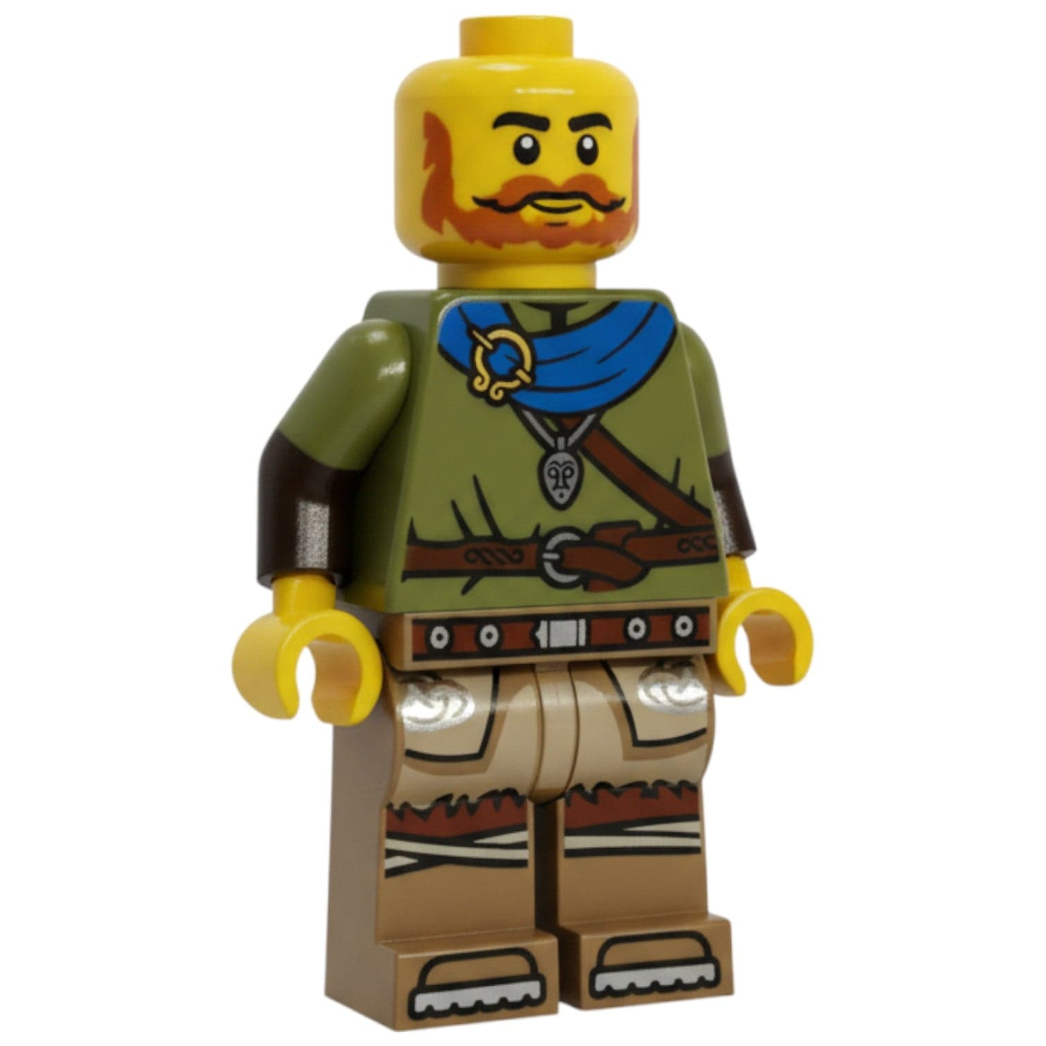 LEGO Vikings Wikinger Minifigur Eigenkreation Krieger Bjorn Eisenbart