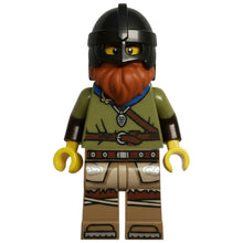LEGO Vikings Wikinger Minifigur Eigenkreation Krieger Bjorn Eisenbart