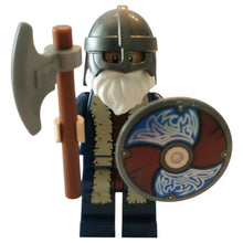 LEGO Vikings Wikinger Minifigur Eigenkreation Krieger Halvar Frostschild Spiele Pirat