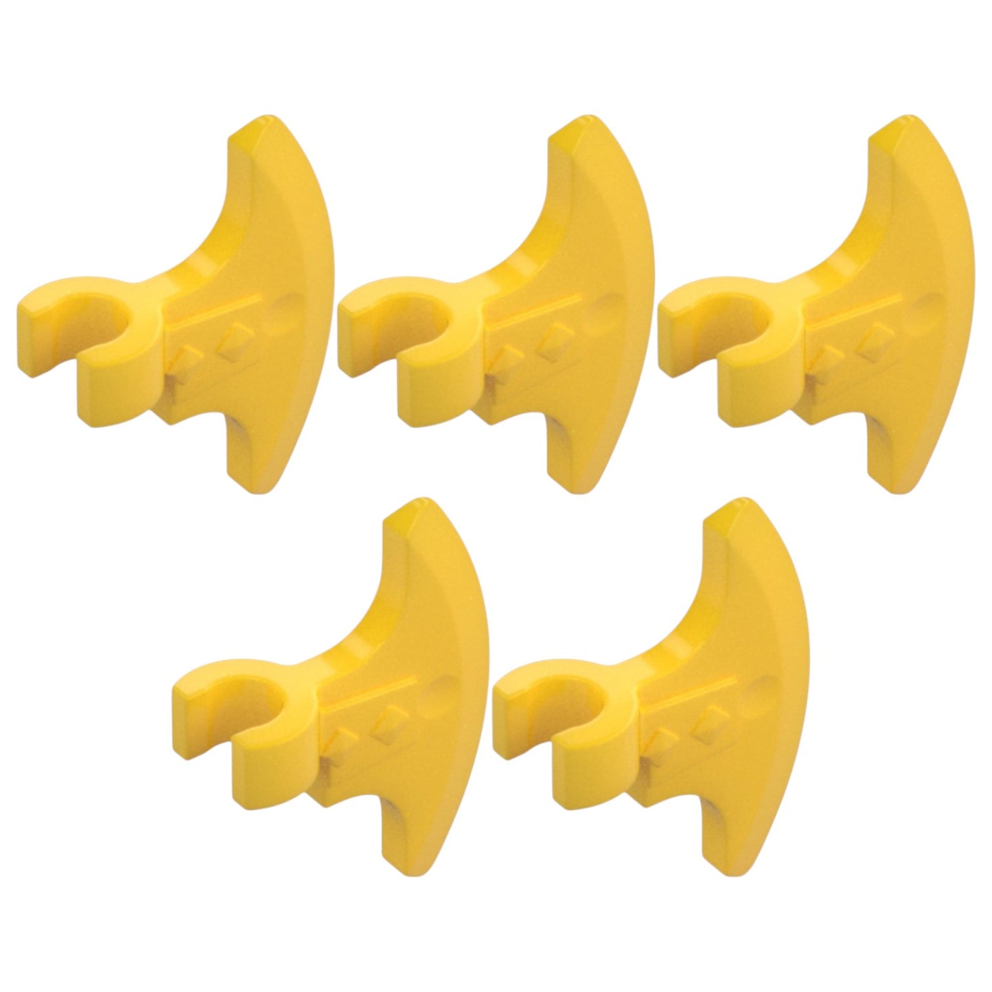LEGO Zubehör Axtkopf 5 Stk. - Gelb - 79805