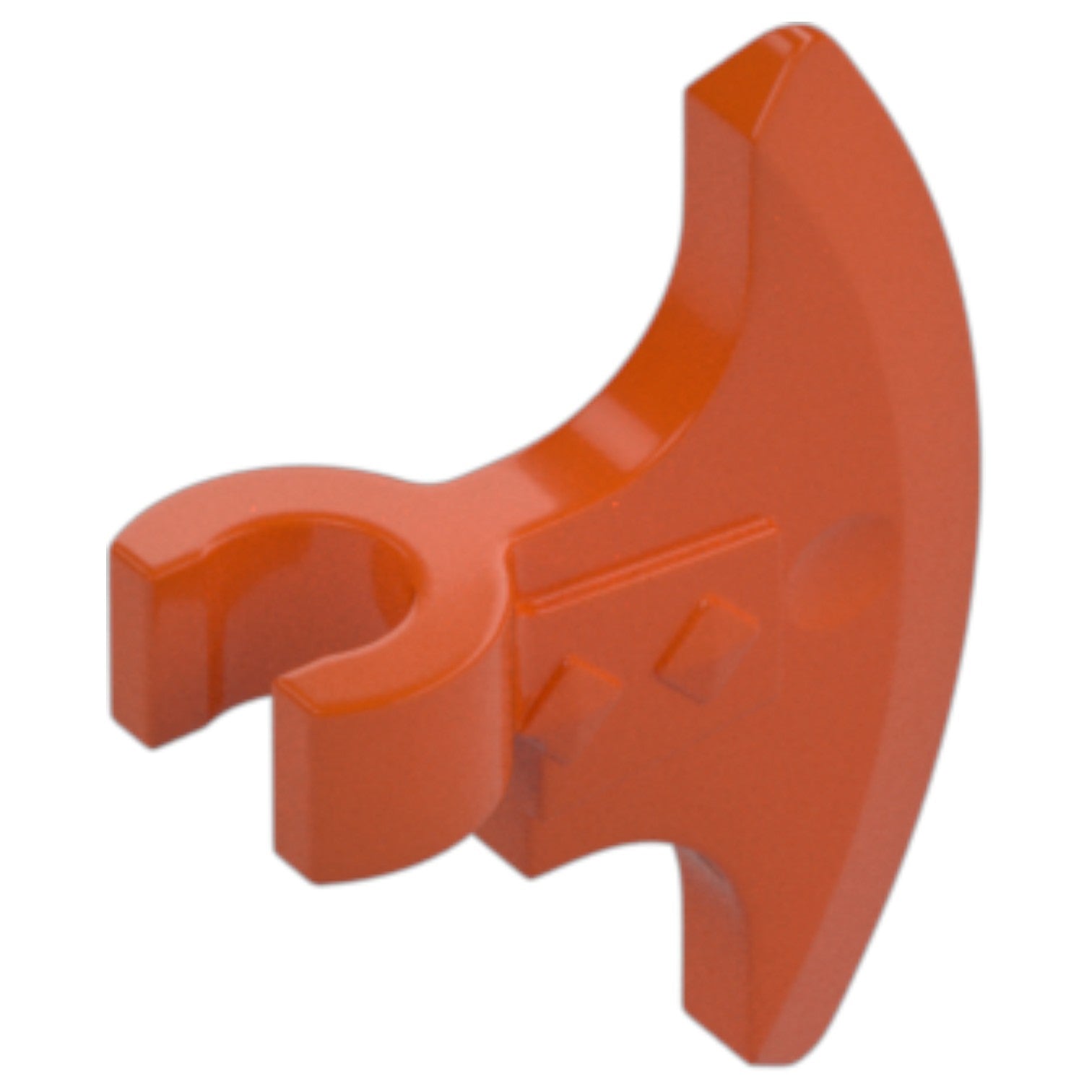 LEGO Zubehör Axtkopf 5 Stk. - Orange Rot - 79805