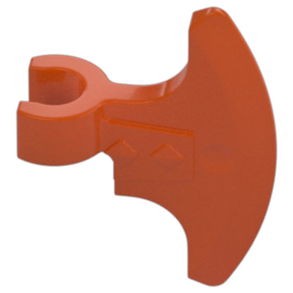 LEGO Zubehör Axtkopf 5 Stk. - Orange Rot - 79805
