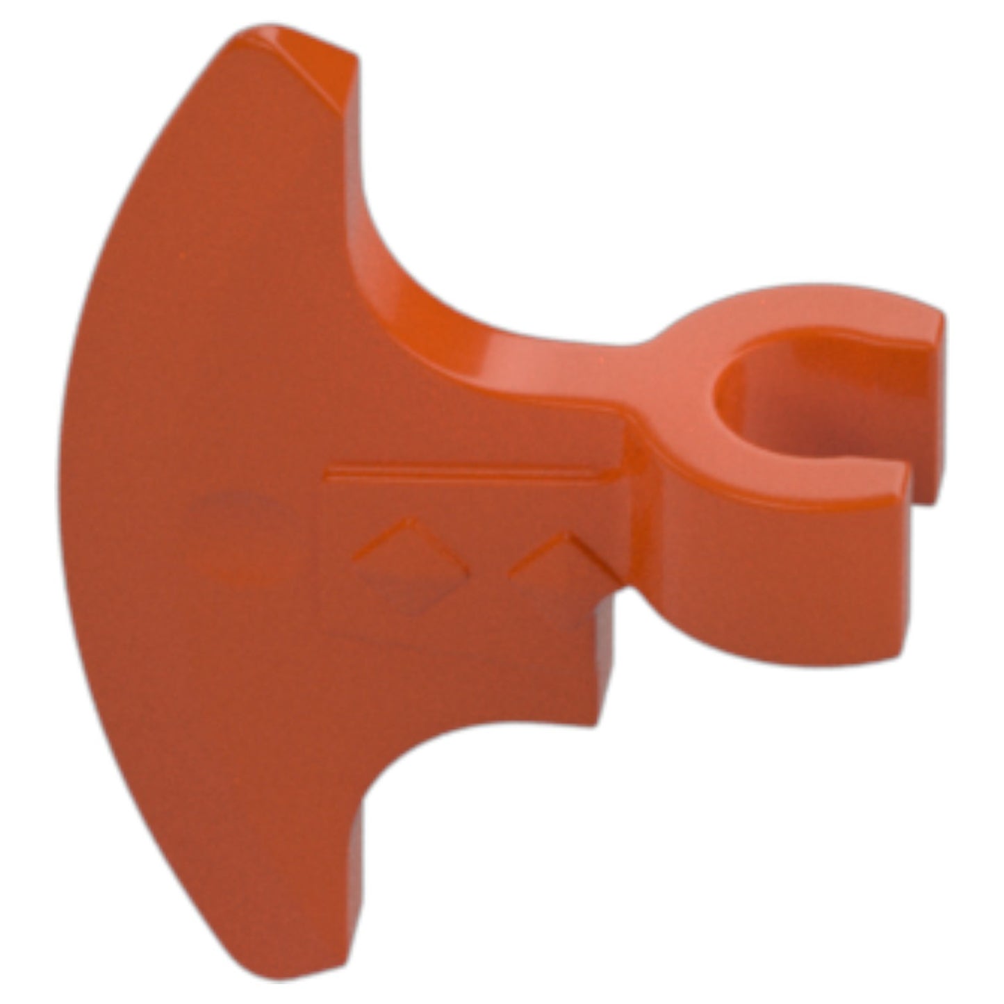 LEGO Zubehör Axtkopf 5 Stk. - Orange Rot - 79805