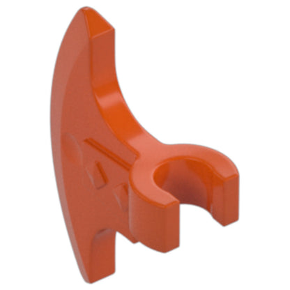 LEGO Zubehör Axtkopf 5 Stk. - Orange Rot - 79805