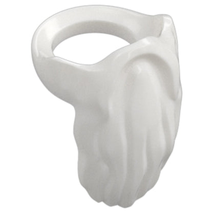 LEGO Zubehör Bart für Magier - Weiss - 10052