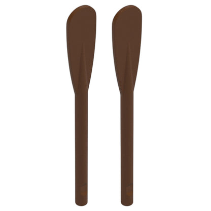 LEGO Zubehör Boot Ruder 2 Stk. - Braun - 87585