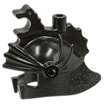 LEGO Zubehör Castle Helm mit Drachenkronen - Schwarz - 6122 Spiele Pirat