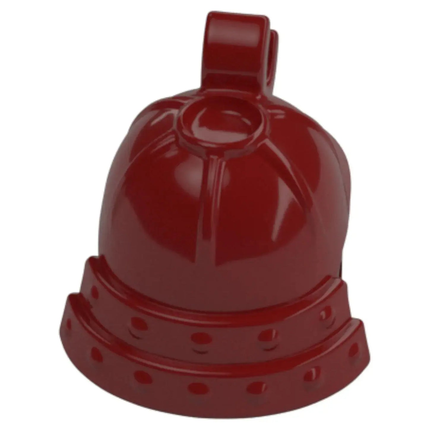 LEGO Zubehör Castle Samurai Helm - Dunkelrot - 80626 Spiele Pirat