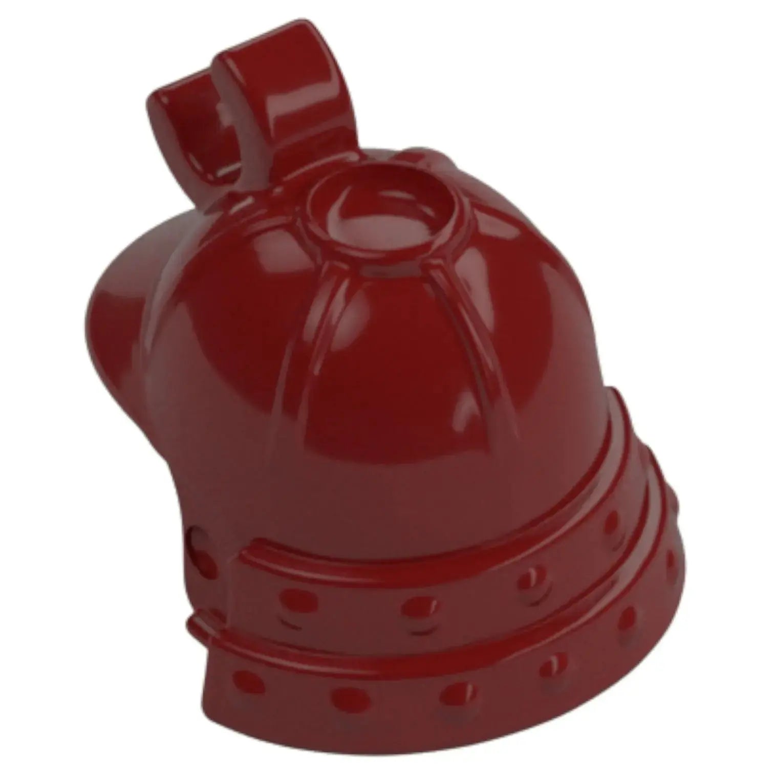 LEGO Zubehör Castle Samurai Helm - Dunkelrot - 80626 Spiele Pirat