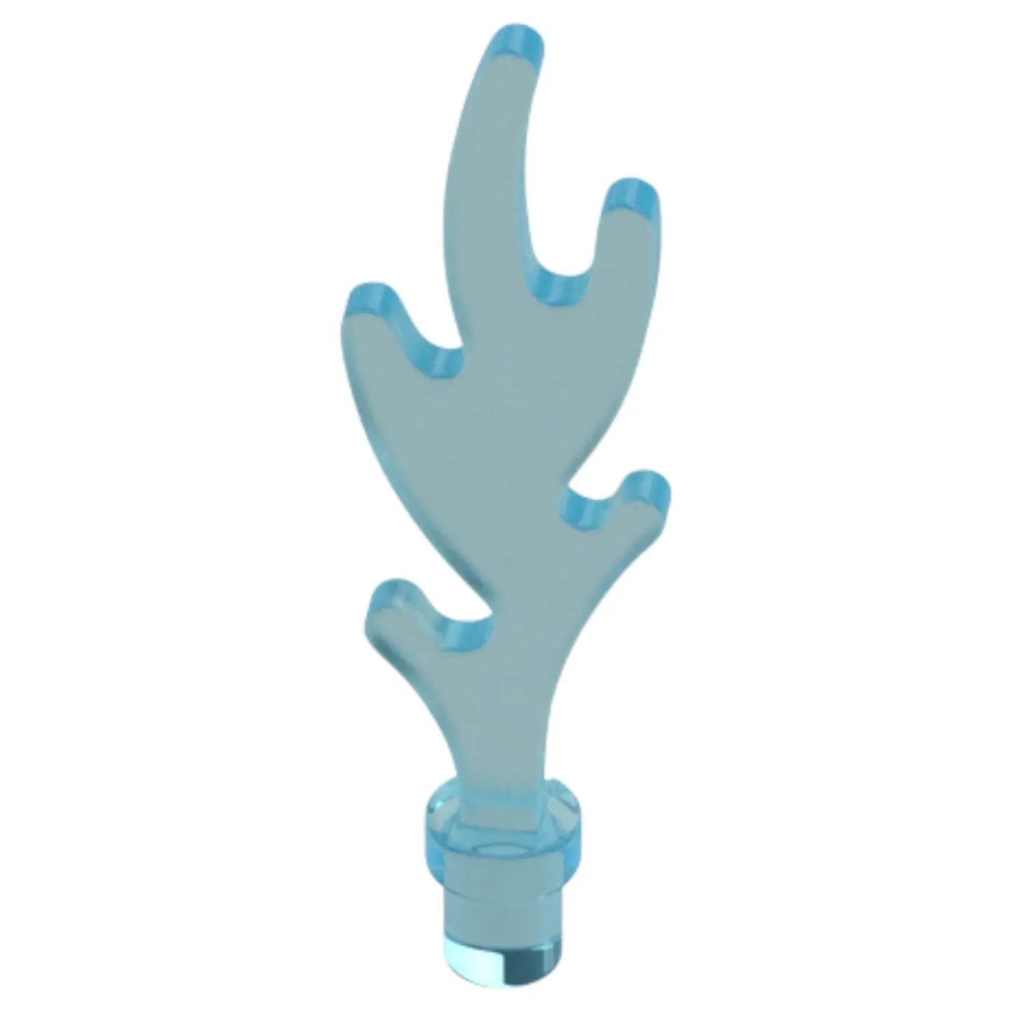 LEGO Zubehör Drachenflamme - Hellblau Transparent - 28618 Spiele Pirat