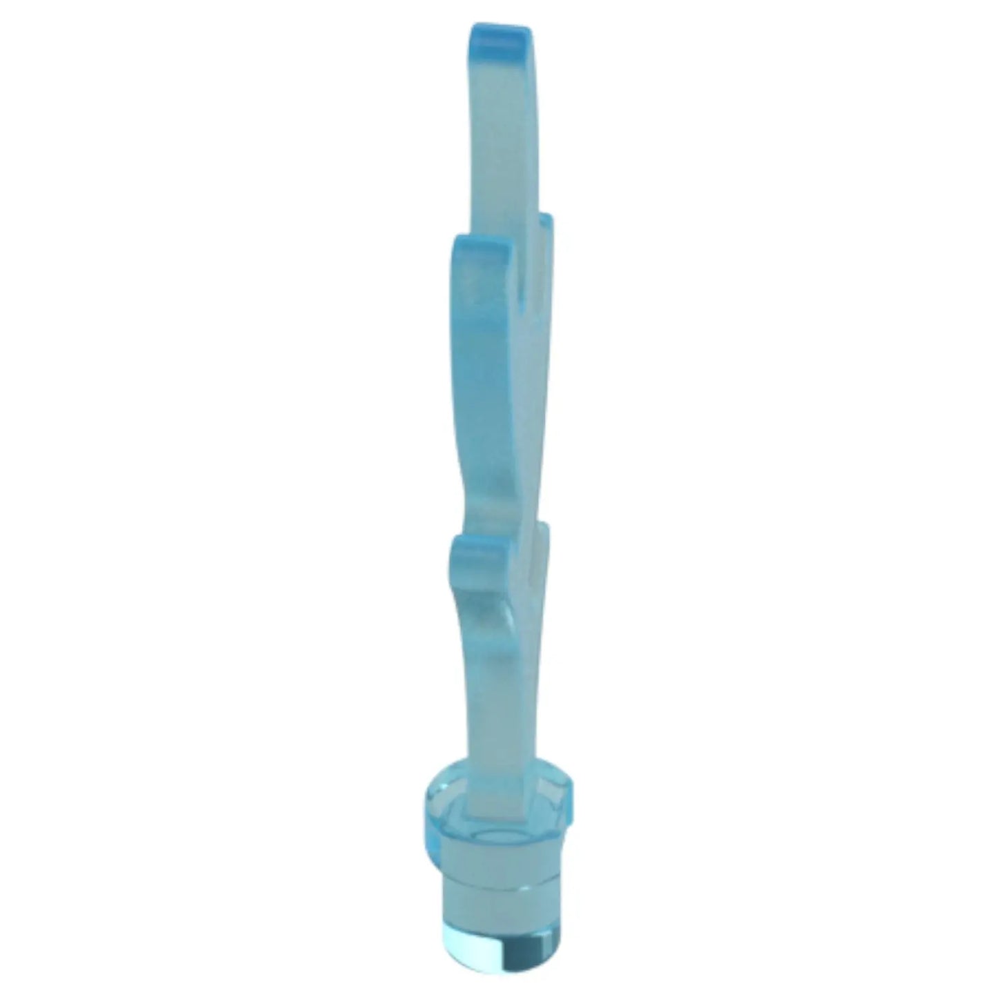 LEGO Zubehör Drachenflamme - Hellblau Transparent - 28618 Spiele Pirat