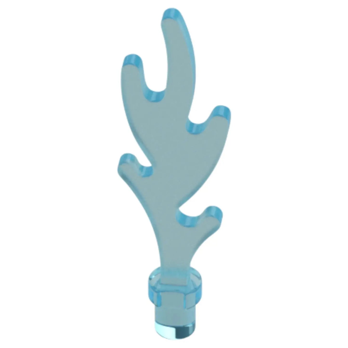 LEGO Zubehör Drachenflamme - Hellblau Transparent - 28618 Spiele Pirat
