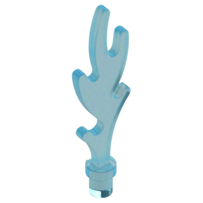 LEGO Zubehör Drachenflamme - Hellblau Transparent - 28618 Spiele Pirat