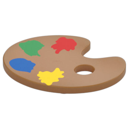 LEGO Zubehör Farbmischpalette mit 4 Farben und Pinsel - Nougat - 78524