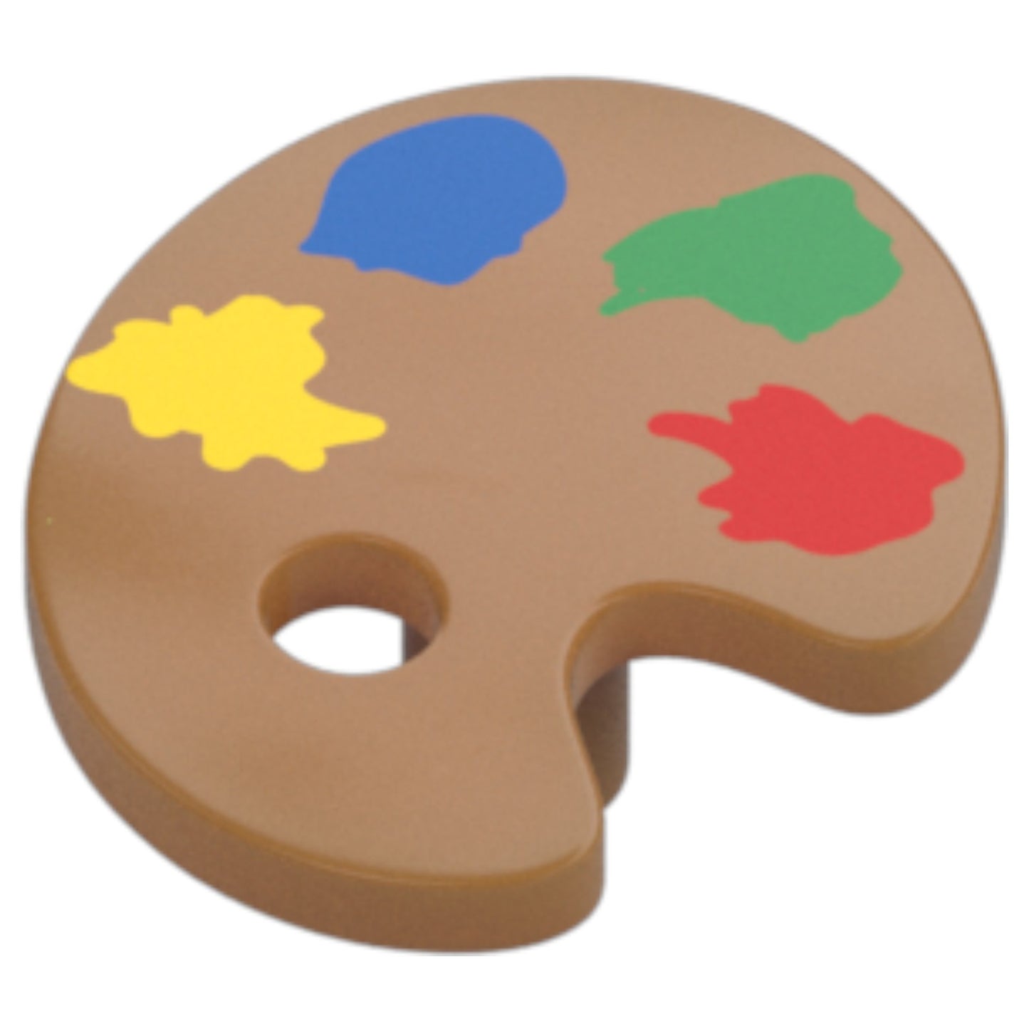 LEGO Zubehör Farbmischpalette mit 4 Farben und Pinsel - Nougat - 78524