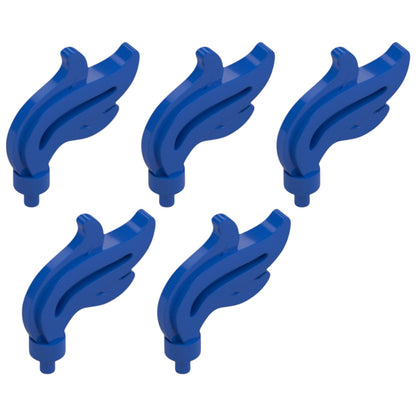 LEGO Zubehör Feder Gross 5 Stk. - Blau - 28661