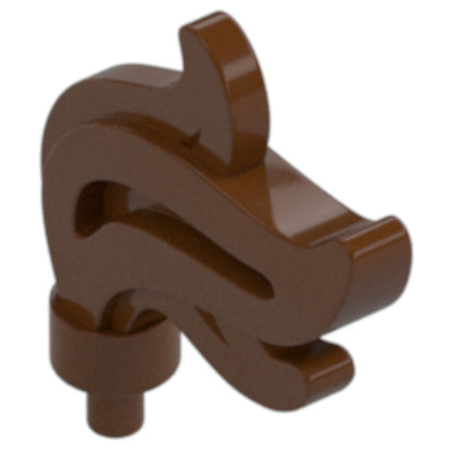 LEGO Zubehör Feder Gross 5 Stk. - Braun - 28661