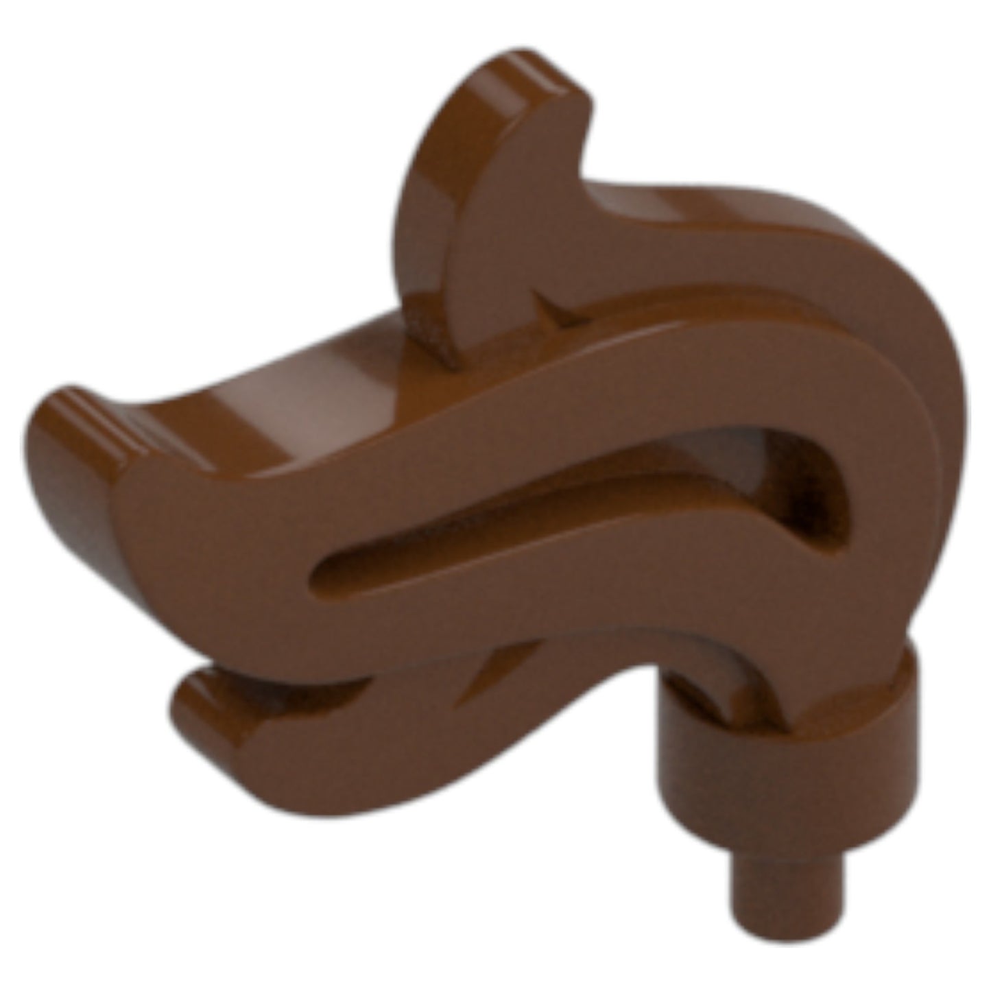 LEGO Zubehör Feder Gross 5 Stk. - Braun - 28661