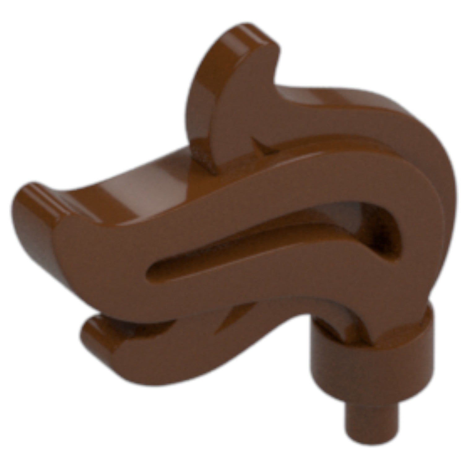 LEGO Zubehör Feder Gross 5 Stk. - Braun - 28661