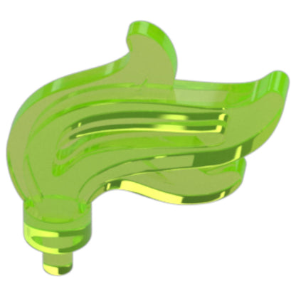 LEGO Zubehör Feder Gross 5 Stk. - Grün - 28661