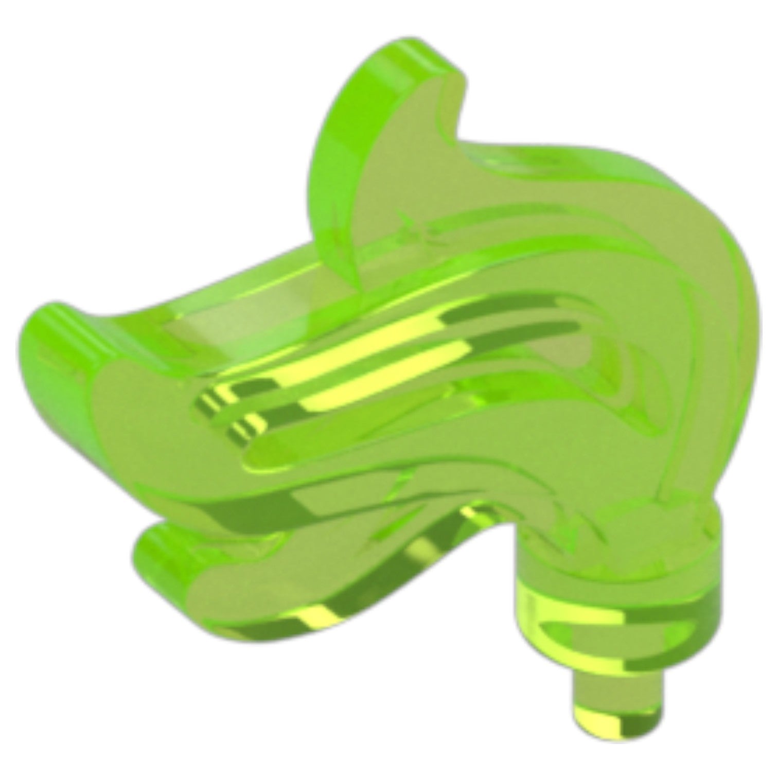 LEGO Zubehör Feder Gross 5 Stk. - Grün - 28661