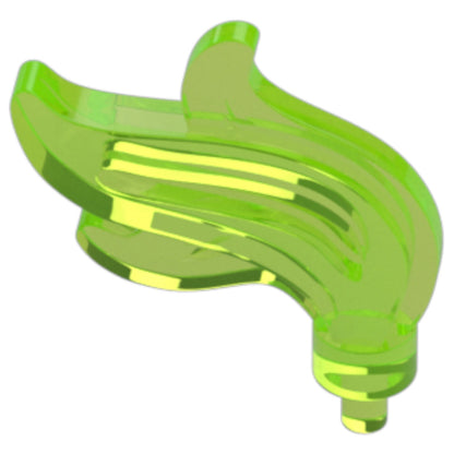 LEGO Zubehör Feder Gross 5 Stk. - Grün - 28661