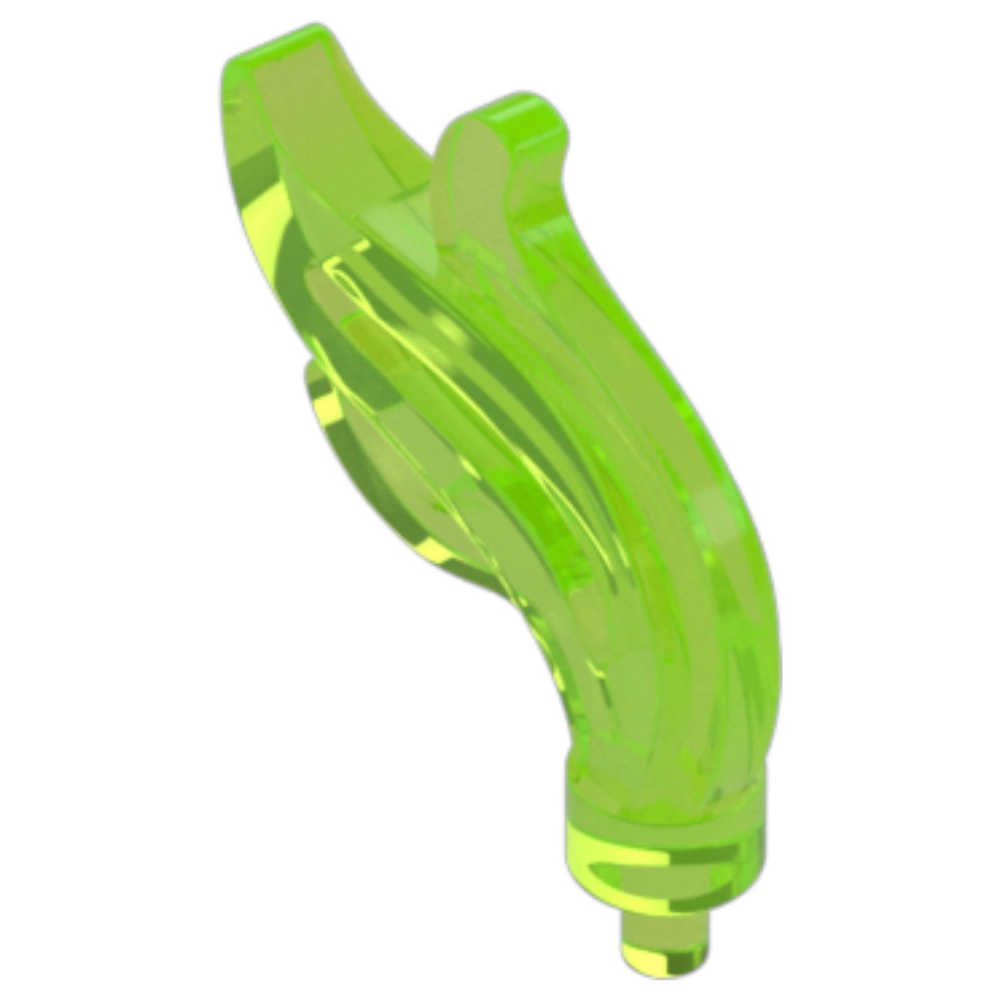 LEGO Zubehör Feder Gross 5 Stk. - Grün - 28661