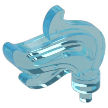 LEGO Zubehör Feder Gross 5 Stk. - Hell Blau - 28661