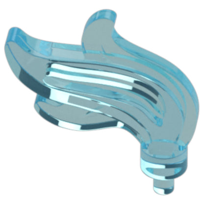 LEGO Zubehör Feder Gross 5 Stk. - Hell Blau - 28661