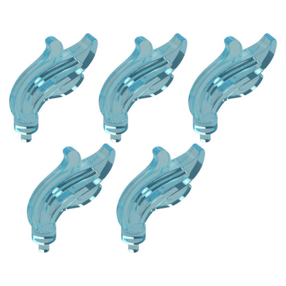 LEGO Zubehör Feder Gross 5 Stk. - Hell Blau - 28661