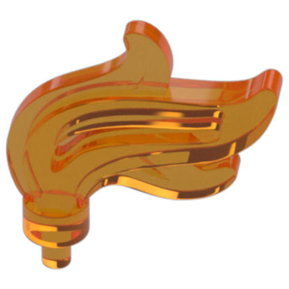 LEGO Zubehör Feder Gross 5 Stk. - Orange - 28661