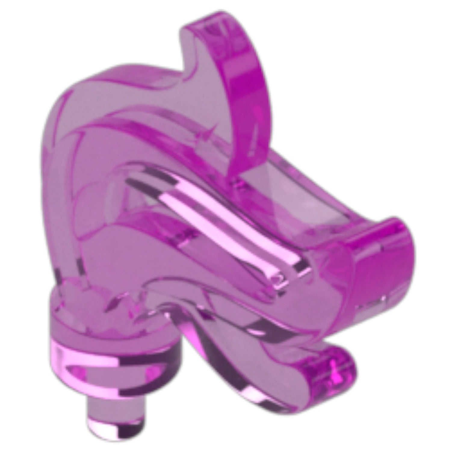 LEGO Zubehör Feder Gross 5 Stk. - Pink - 28661