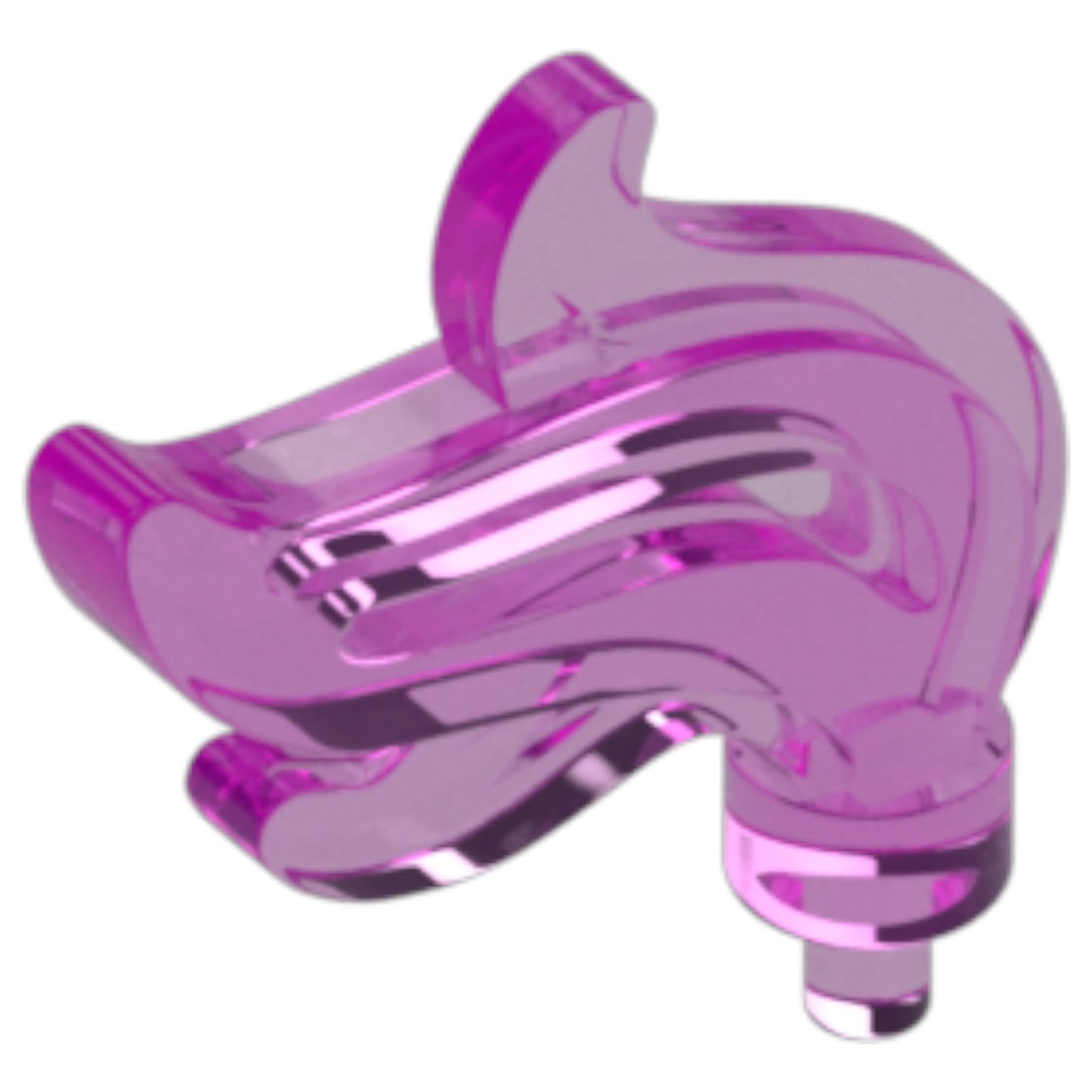 LEGO Zubehör Feder Gross 5 Stk. - Pink - 28661