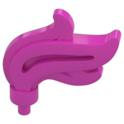 LEGO Zubehör Feder Gross 5 Stk. - Purpur - 28661