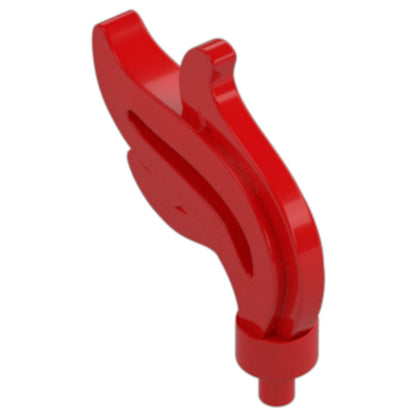 LEGO Zubehör Feder Gross 5 Stk. - Rot - 28661