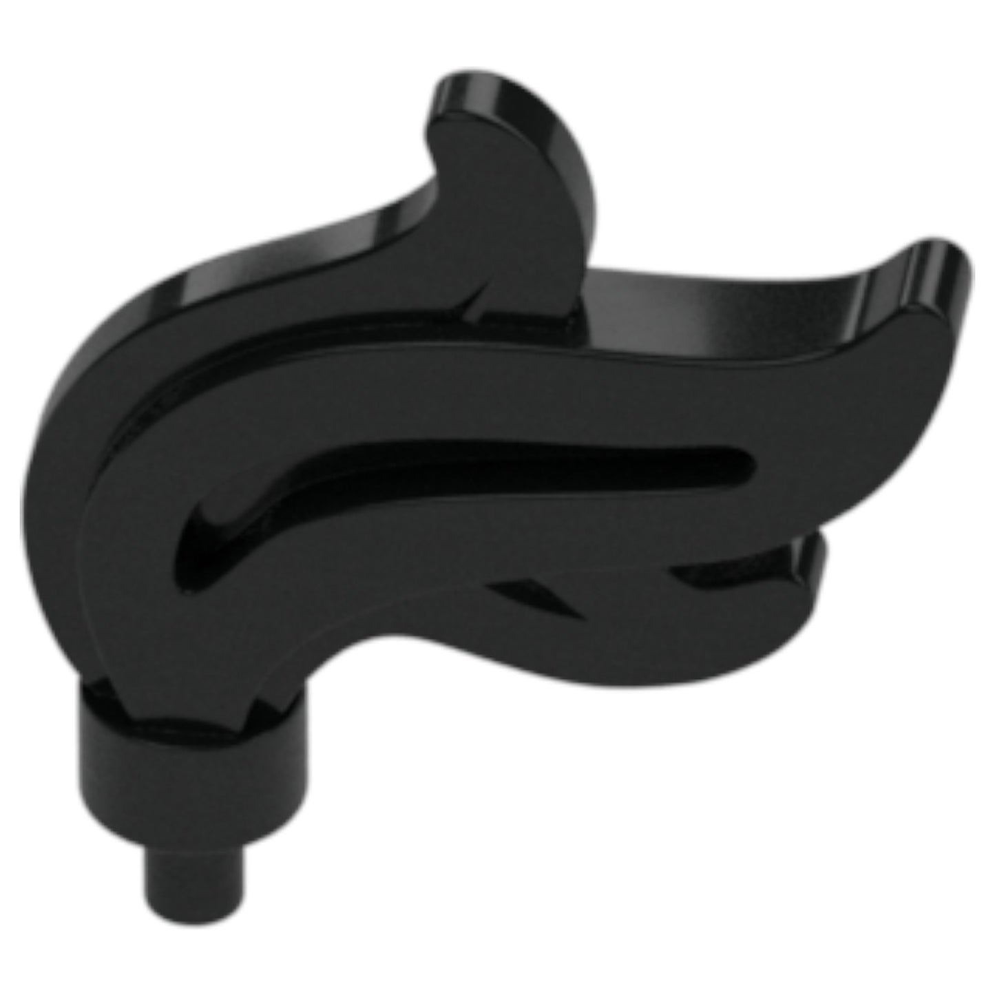 LEGO Zubehör Feder Gross 5 Stk. - Schwarz - 28661