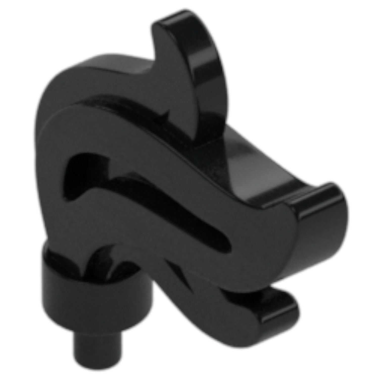 LEGO Zubehör Feder Gross 5 Stk. - Schwarz - 28661