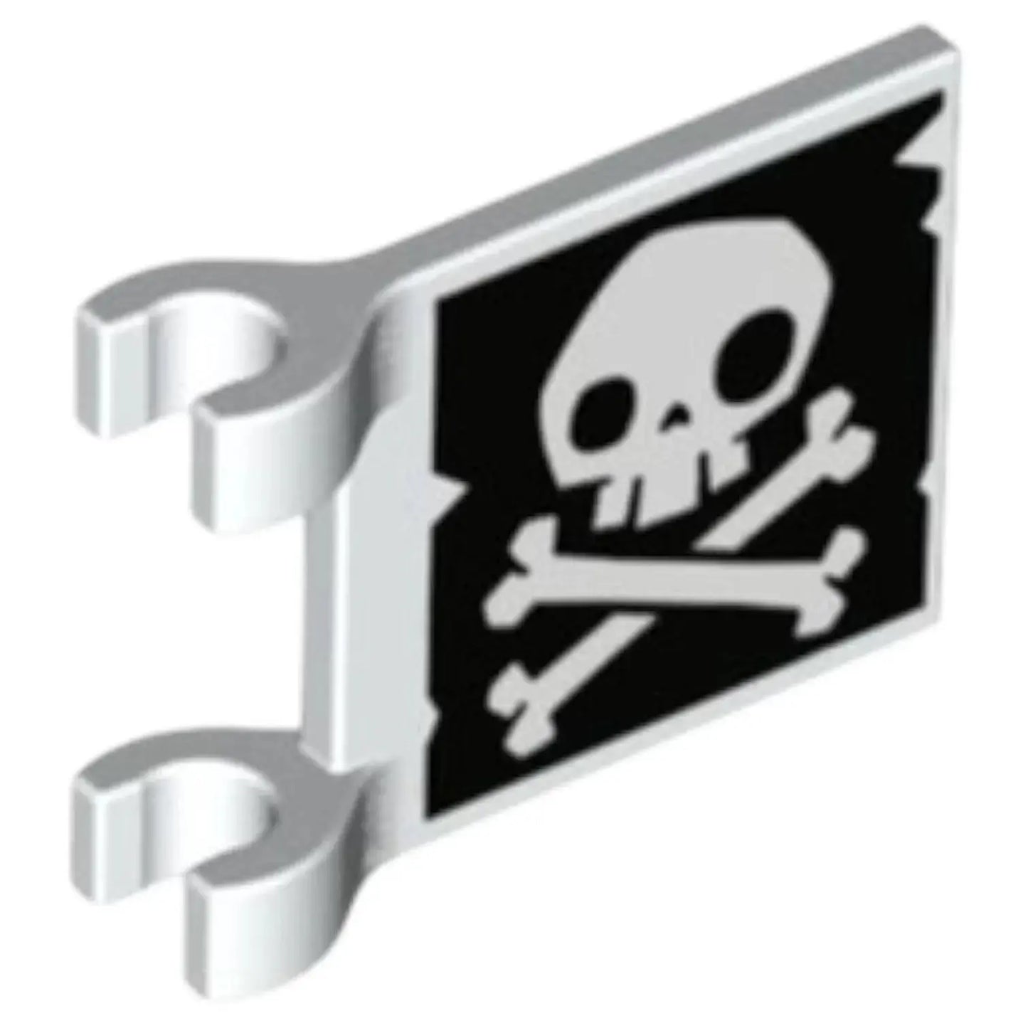 LEGO Zubehör Flagge 2x2 Totenkopf - 6102611 Spiele Pirat